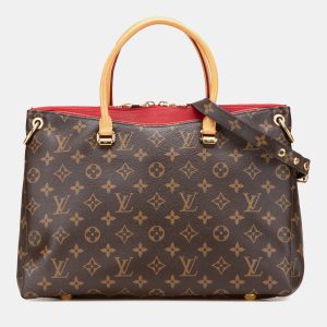 Louis Vuitton Brown Monogram Pallas MM, Satchels - Luxury Closet catalog