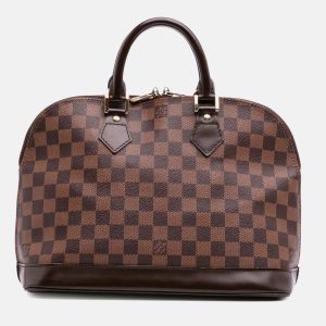 Louis Vuitton Brown Damier Ebene Alma PM, Satchels - Luxury Closet catalog