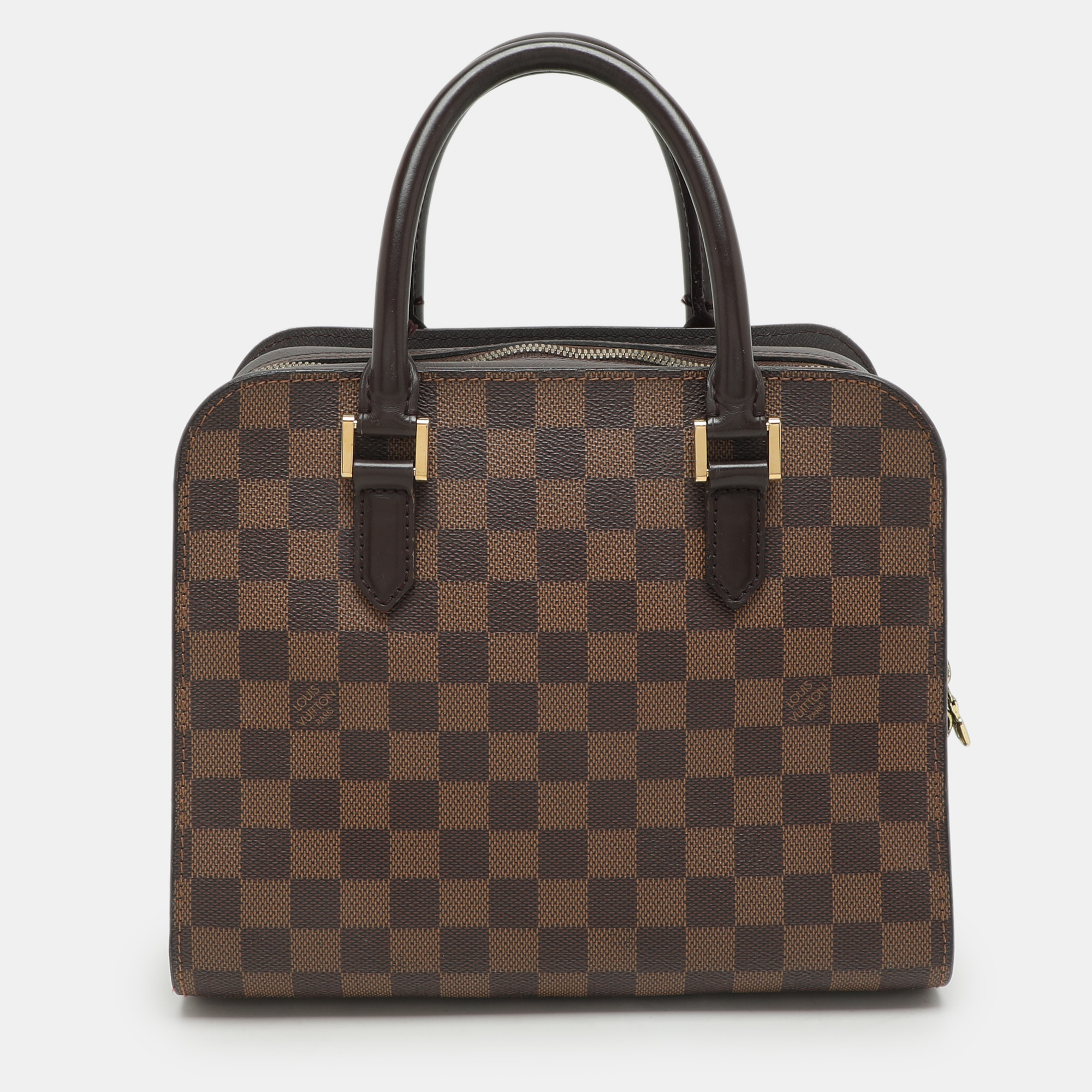 Louis Vuitton Damier Ebene Canvas and Leather Triana Bag, Satchels - Luxury Closet catalog