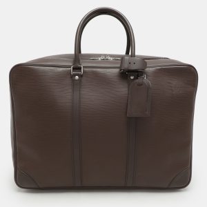 Louis Vuitton Moka Epi Leather Sirius 45 Soft Suitcase, Handbags - Luxury Closet catalog