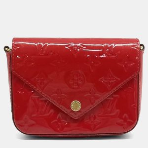 Louis Vuitton Red Patent Leather Vernis Mini Sac Lucy Crossbody Bag, Handbags - Luxury Closet catalog