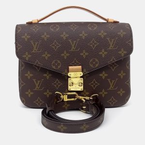 Louis Vuitton Brown Coated Canvas Monogram Pochette Metis, Handbags - Luxury Closet catalog