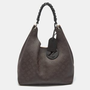 Louis Vuitton Brown Monogram Mahina Leather Carmel Bag, Shoulder Bags - Luxury Closet catalog