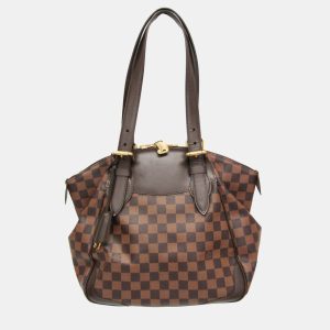Louis Vuitton Verona MM Damier Ebene Canvas Shoulder Bag, Handbags - Luxury Closet catalog