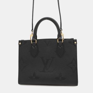 Louis Vuitton OnTheGo PM Noir Monogram Empreinte Leather Tote Bag, Tote Handbags - Luxury Closet catalog