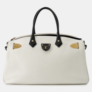 Louis Vuitton All Set White/Blackm57203 Leather Size Mm, Satchels - Luxury Closet catalog