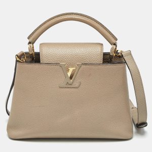 Louis Vuitton Beige Taurillon Leather Capucines BB Bag, Satchels - Luxury Closet catalog