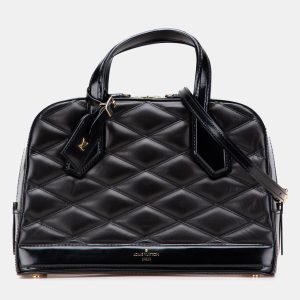 Louis Vuitton Black Quilted Lambskin Malletage Dora PM, Satchels - Luxury Closet catalog
