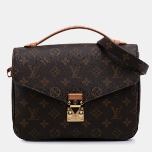 Louis Vuitton Brown Monogram Pochette Metis, Satchels - Luxury Closet catalog