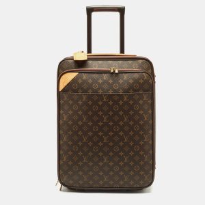 Louis Vuitton Monogram Canvas Business Pegase Legere 55 Luggage, Handbags - Luxury Closet catalog
