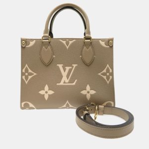 Louis Vuitton OnTheGo PM Bicolor Monogram Empreinte Leather Tote Bag, Tote Handbags - Luxury Closet catalog