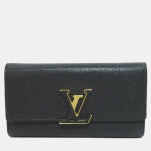 Louis Vuitton Capucines Noir Taurillon Leather Long Wallet, Wallets & Money Clips - Luxury Closet catalog