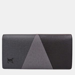 Louis Vuitton Plaza NM Grey Taiga Leather Long Wallet, Wallets & Money Clips - Luxury Closet catalog