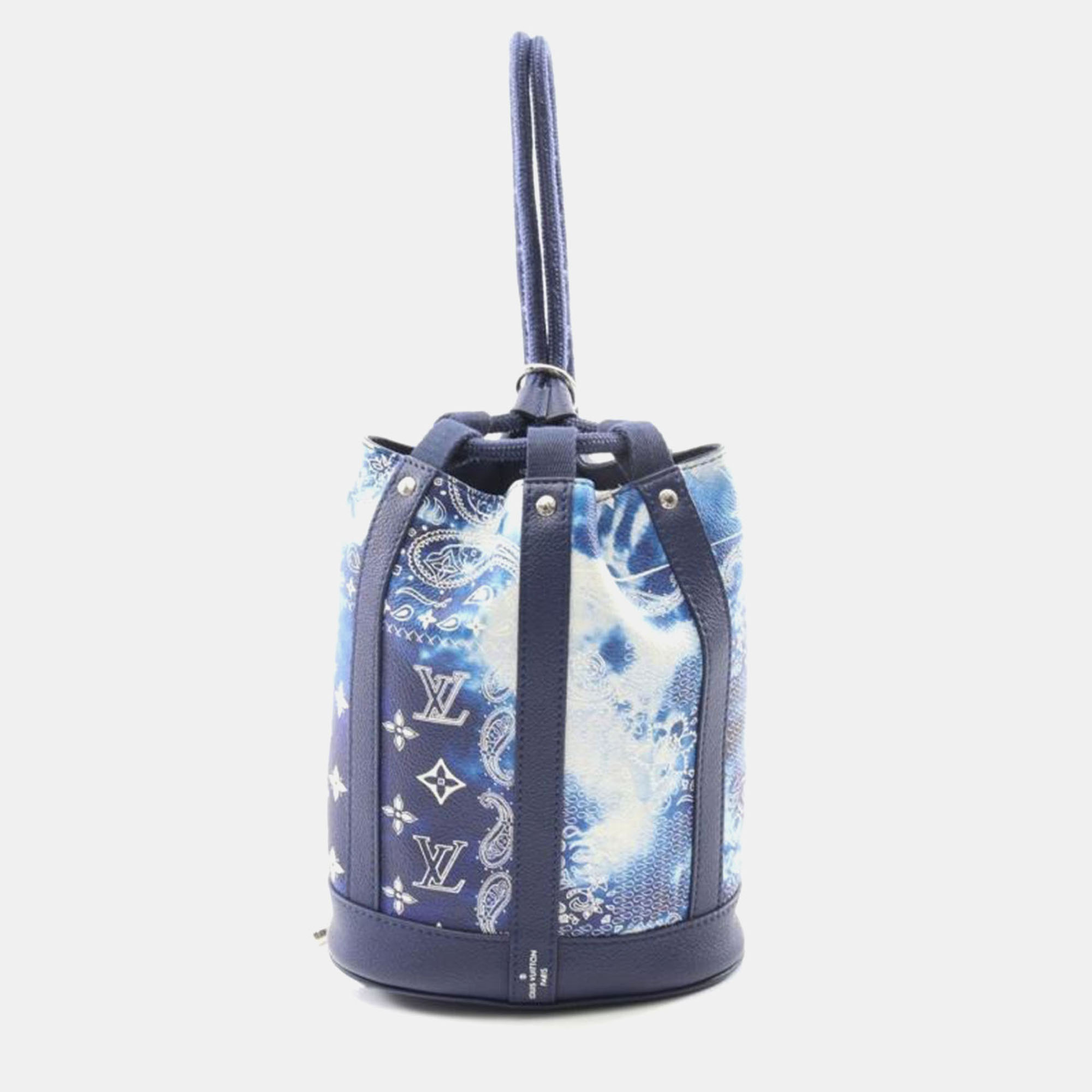 Louis Vuitton Randonnee PM Blue Monogram Leather and Canvas Backpack, Satchels - Luxury Closet catalog