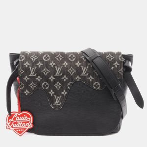 Louis Vuitton x Nigo Busas Tokyo Shoulder Bag Monogram Denim Black, Handbags - Luxury Closet catalog