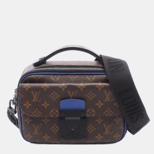 Louis Vuitton S Lock Messenger Monogram Macassar Canvas Shoulder Bag, Handbags - Luxury Closet catalog