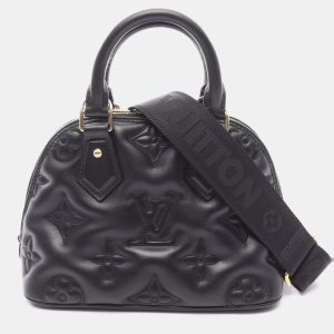 Louis Vuitton Alma Soft BB Noir Bubblegram Leather Shoulder Bag, Satchels - Luxury Closet catalog