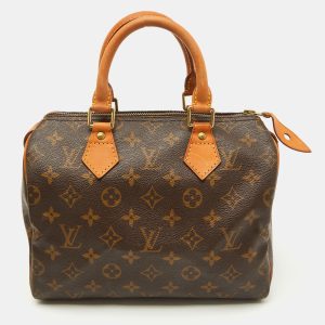 Louis Vuitton Monogram Canvas Speedy 25 Bag, Satchels - Luxury Closet catalog