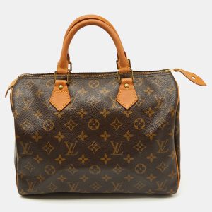 Louis Vuitton Monogram Canvas Speedy 30 Bag, Satchels - Luxury Closet catalog