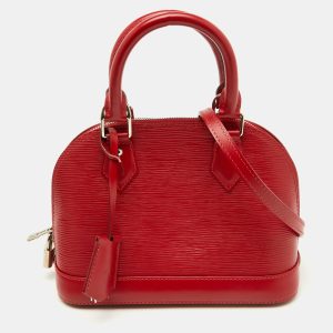 Louis Vuitton Carmine Epi Leather Alma BB Bag, Satchels - Luxury Closet catalog