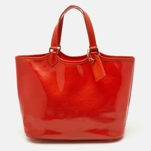 Louis Vuitton Mandarin Orange Vinyl Epi Leather Plage Lagoon Bay GM Bag, Tote Handbags - Luxury Closet catalog
