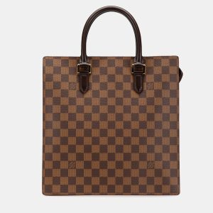 Louis Vuitton Brown Damier Ebene Venice Sac Plat, Tote Handbags - Luxury Closet catalog