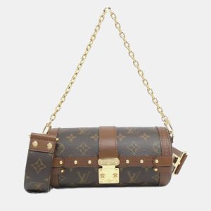 Louis Vuitton Papillon Trunk Monogram Coated Canvas Shoulder Bag, Handbags - Luxury Closet catalog