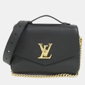 Louis Vuitton Oxford Black Leather Shoulder Bag, Handbags - Luxury Closet catalog