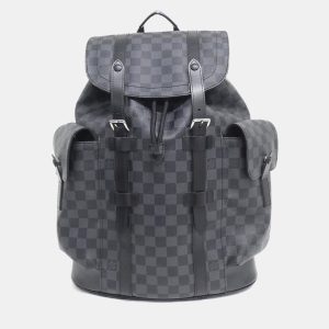 Louis Vuitton Christopher MM Damier Graphite Canvas Backpack, Backpacks - Luxury Closet catalog
