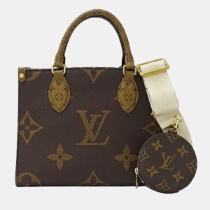 Louis Vuitton OnTheGo PM Monogram Giant Canvas Shoulder Bag, Tote Handbags - Luxury Closet catalog