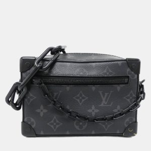 Louis Vuitton Mini Soft Trunk Monogram Eclipse Canvas Shoulder Bag, Handbags - Luxury Closet catalog