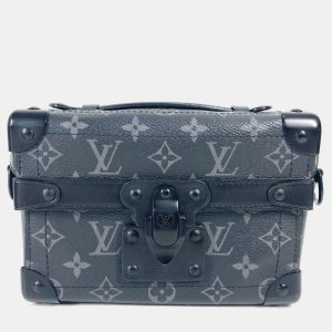Louis Vuitton Trunk Black Monogram Eclipse Canvas Crossbody Bag, Handbags - Luxury Closet catalog