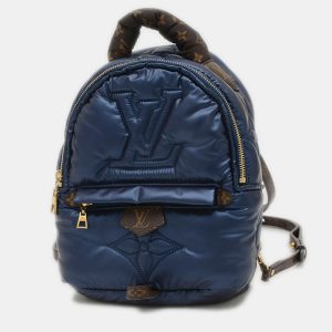 Louis Vuitton Palm Springs Mini Blue Metallic Nylon Backpack, Backpacks - Luxury Closet catalog