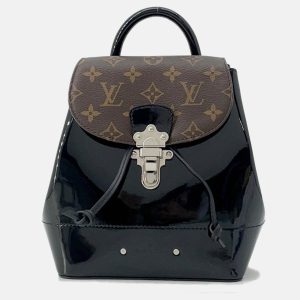 Louis Vuitton Hot Springs Noir Monogram Patent Leather Backpack, Handbags - Luxury Closet catalog