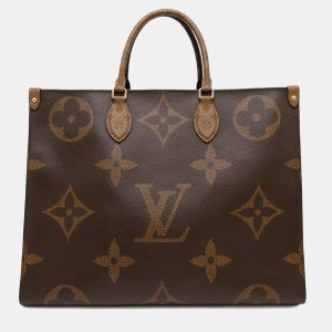 Louis Vuitton OnTheGo GM Monogram Giant Reverse Canvas Tote Bag, Tote Handbags - Luxury Closet catalog
