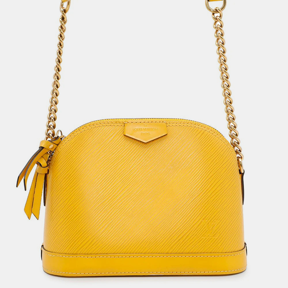 Louis Vuitton Alma Mini Citron Epi Leather Chain Bag, Satchels - Luxury Closet catalog