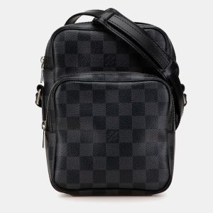 Louis Vuitton Black Damier Graphite Rem, Shoulder Bags - Luxury Closet catalog