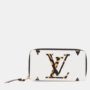 Louis Vuitton White Monogram Giant Jungle Zippy Wallet, Wallets & Money Clips - Luxury Closet catalog