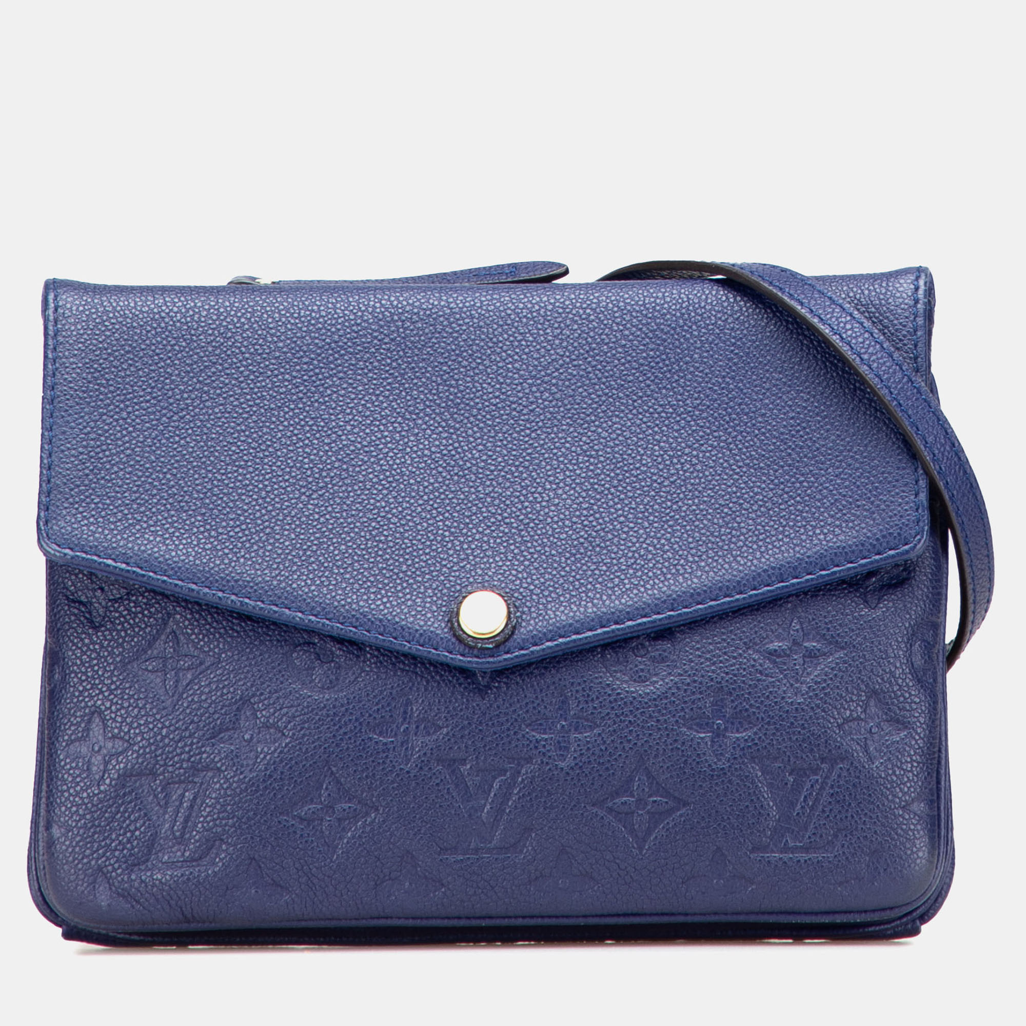 Louis Vuitton Blue Monogram Empreinte Twice, Shoulder Bags - Luxury Closet catalog