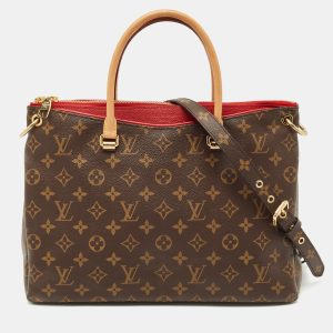 Louis Vuitton Cerise Monogram Canvas Pallas MM Bag, Tote Handbags - Luxury Closet catalog