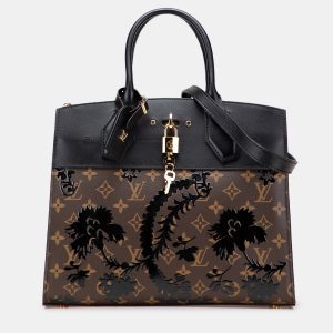 Louis Vuitton Brown Monogram City Steamer Blossom MM Handbag, Satchels - Luxury Closet catalog