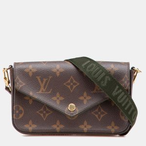 Louis Vuitton Brown Monogram Felicie Strap And Go, Shoulder Bags - Luxury Closet catalog