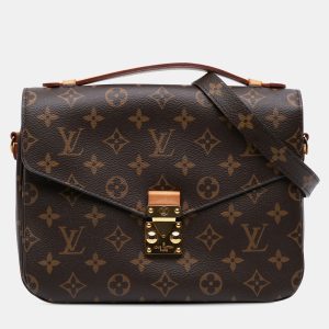 Louis Vuitton Brown Monogram Pochette Metis Bag, Satchels - Luxury Closet catalog