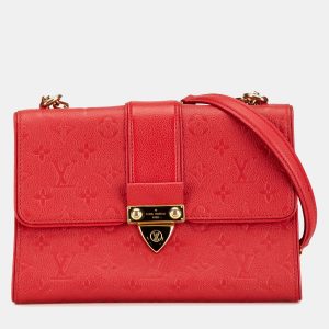 Louis Vuitton Red Monogram Empreinte Saint Sulpice BB Bag, Shoulder Bags - Luxury Closet catalog