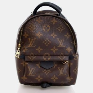 Louis Vuitton Palm Springs Mini Brown Monogram Coated Canvas Backpack, Backpacks - Luxury Closet catalog
