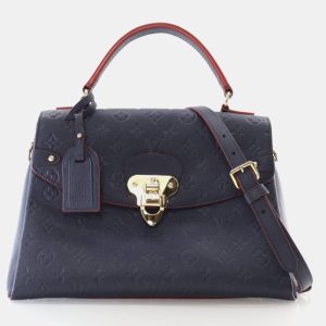 Louis Vuitton Georges MM Navy Blue Monogram Empreinte Leather Shoulder Bag, Handbags - Luxury Closet catalog