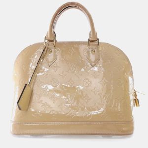 Louis Vuitton Alma PM Beige Monogram Vernis Leather Handbag, Satchels - Luxury Closet catalog