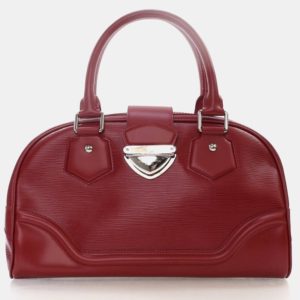Louis Vuitton Bowling Montaigne GM Red Epi Leather Handbag, Satchels - Luxury Closet catalog