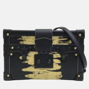 Louis Vuitton Petite Malle Black Monogram Canvas Clutch Bag, Handbags - Luxury Closet catalog