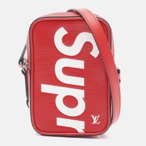 Louis Vuitton Danube PPM Red White Supreme Epi Leather Shoulder Bag, Handbags - Luxury Closet catalog